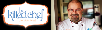 Logo The Kilted Chef - Alain Bosse